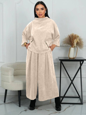 Стильный костюм с широкими брюками ACHK-A1981T930