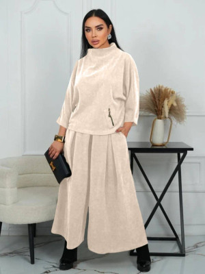 Стильный костюм с широкими брюками ACHK-A1981T930