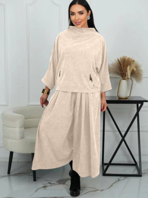 Стильный костюм с широкими брюками ACHK-A1981T930