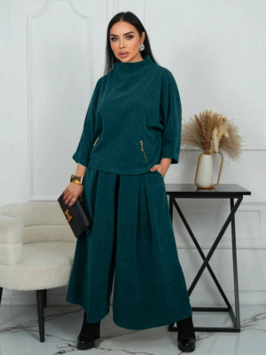 Стильный костюм с широкими брюками ACHK-A1981T930