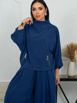 Стильный костюм с широкими брюками ACHK-A1981T930