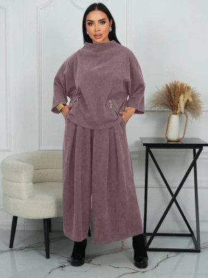 Стильный костюм с широкими брюками ACHK-A1981T930