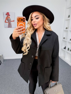 Кашемировое оверсайз пальто ANK-A73463.1T1250