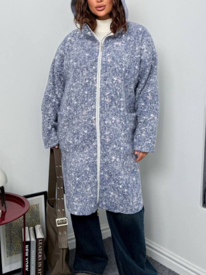 Пальто-кардиган с капюшоном AD-A7859.1T450