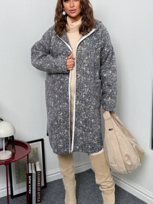 Пальто-кардиган с капюшоном AD-A7859.1T450