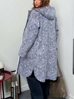 Пальто-кардиган с капюшоном AD-A7859.1T450