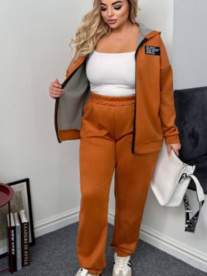 Прогулочный замшевый костюм AD-A7853.1T360