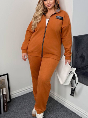 Прогулочный замшевый костюм AD-A7853.1T360