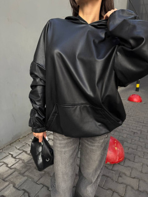 Стильная куртка из эко-кожи AM-A3332T750