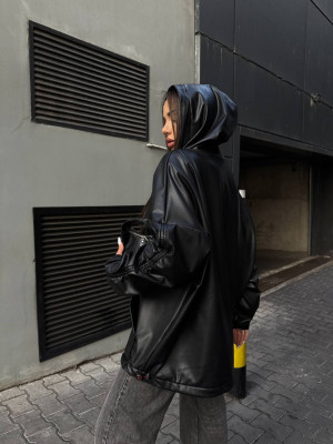 Стильная куртка из эко-кожи AM-A3332T750