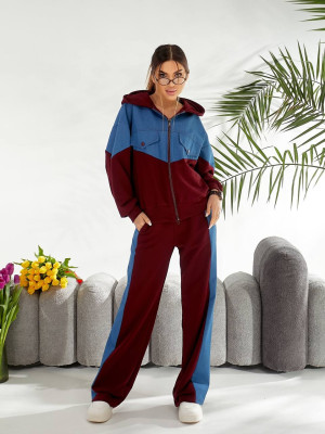 Костюм с джинсовыми вставками OLD-A7024T29 Костюм с джинсовыми вставками OLD-A7024T29