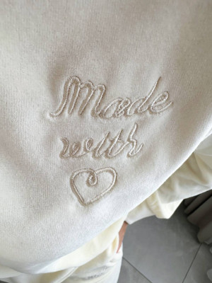 Велюровий прогулянковий костюм AMU-A028T1199 Велюровий прогулянковий костюм AMU-A028T1199