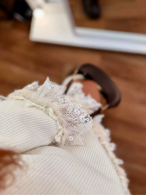 Кашемірова сукня з мереживом MA-N2148T600 Кашемірова сукня з мереживом MA-N2148T600