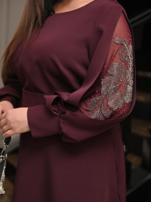 Ошатна жіноча сукня з стразами VOJ-A925T680 Ошатна жіноча сукня з стразами VOJ-A925T680