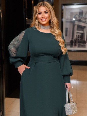 Ошатна жіноча сукня з стразами VOJ-A925T680 Ошатна жіноча сукня з стразами VOJ-A925T680