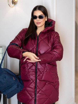 Удлиненная теплая куртка MA-A1012T950 Удлиненная теплая куртка MA-A1012T950