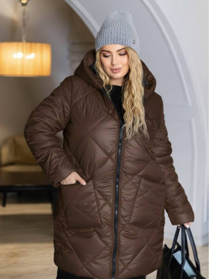 Удлиненная теплая куртка MA-A1012T950 Удлиненная теплая куртка MA-A1012T950