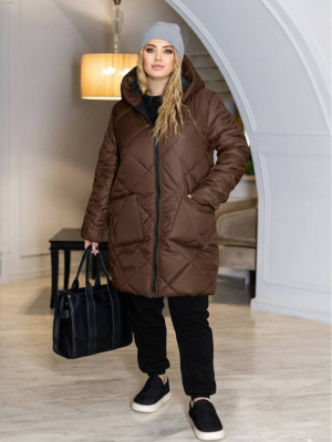 Удлиненная теплая куртка MA-A1012T950 Удлиненная теплая куртка MA-A1012T950