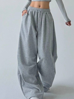 Оверсайз штаны на флисе DMP-A7298T300