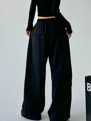 Оверсайз штаны на флисе DMP-A7298T300 Оверсайз штаны на флисе DMP-A7298T300