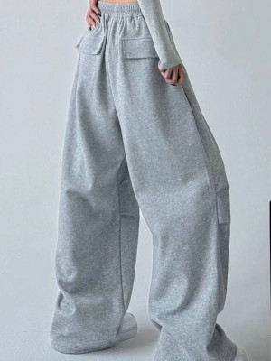 Оверсайз штаны на флисе DMP-A7298T300 Оверсайз штаны на флисе DMP-A7298T300