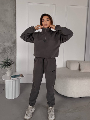 Трендовий флісовий костюм VM-A10522T570 Трендовий флісовий костюм VM-A10522T570