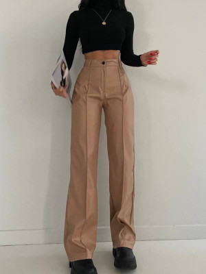 Утепленные брюки клеш на флисе DMP-R1196T290 Утепленные брюки клеш на флисе DMP-R1196T290