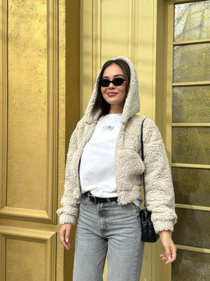 Крутая плюшевая кофта DMP-R1478T350 Крутая плюшевая кофта DMP-R1478T350