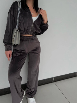 Велюровый женский костюм DMP-R1620T480 Велюровый женский костюм DMP-R1620T480