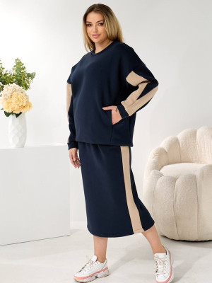 Костюм двійка з спідницею LF-A273T1100