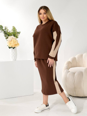 Костюм двійка з спідницею LF-A273T1100 Костюм двійка з спідницею LF-A273T1100