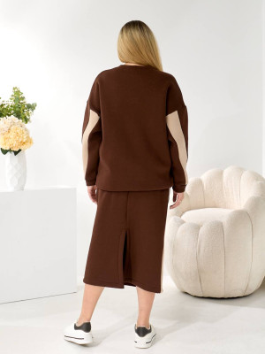 Костюм двійка з спідницею LF-A273T1100 Костюм двійка з спідницею LF-A273T1100