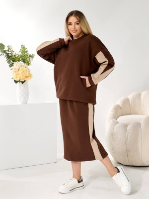 Костюм двійка з спідницею LF-A273T1100 Костюм двійка з спідницею LF-A273T1100