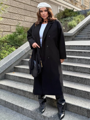 Длинное теплое пальто VW-A1630T1265 Длинное теплое пальто VW-A1630T1265