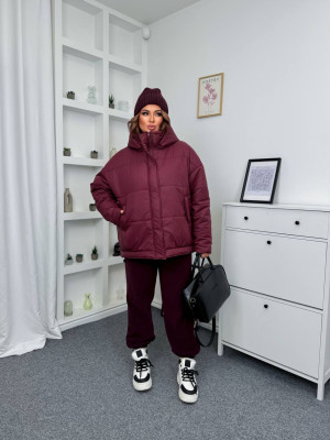 Теплая оверсайз куртка VW-A1627T860 Теплая оверсайз куртка VW-A1627T860