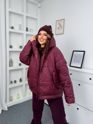 Теплая оверсайз куртка VW-A1627T860 Теплая оверсайз куртка VW-A1627T860