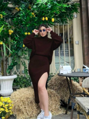 Юбка и свитер под горло KC-A0379T800