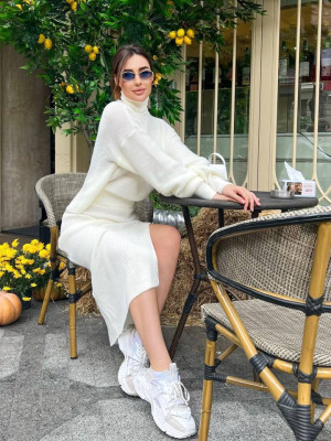 Юбка и свитер под горло KC-A0379T800