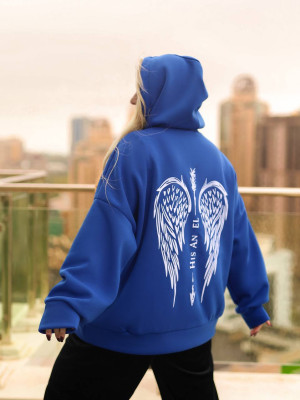 Оверсайз батник с крыльями на спине ET-A8913T500