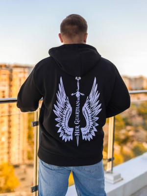 Мужской батник с аппликацией на спине ET-A8914T500