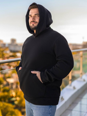 Мужской батник с аппликацией на спине ET-A8914T500