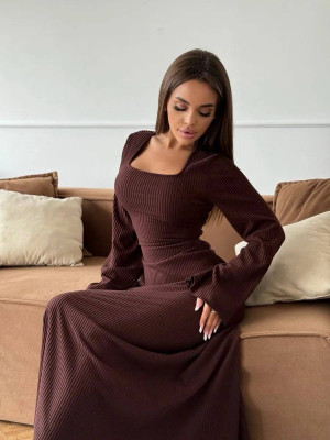 Теплое ангоровое платье IMMA-A425T550