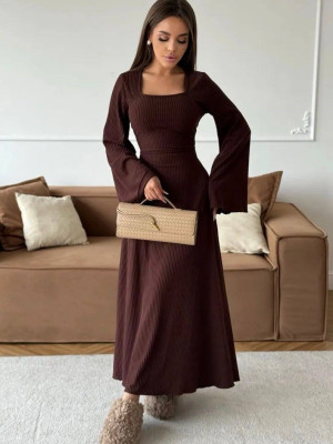 Теплое ангоровое платье IMMA-A425T550