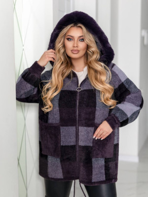 Кофта Альпака с мехом MAX-A800T1450