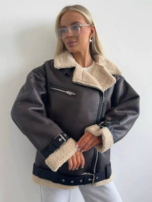 Модна жіноча дублянка GN-A1189T1100