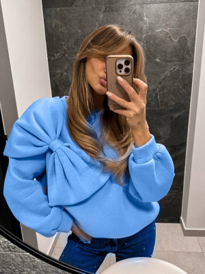 Свитшот с большим бантом AMU-A893.1893T299