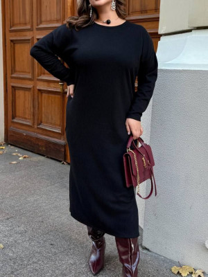 Теплое платье свободного покроя AD-A7871.1T400