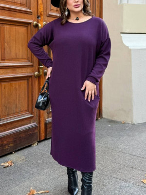 Теплое платье свободного покроя AD-A7871.1T400