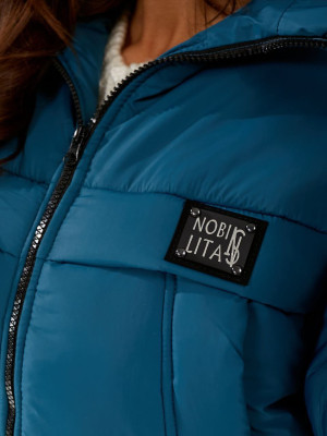 Куртка стеганая с капюшоном NOB-A23042T950