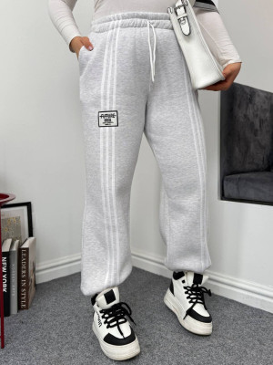 Оверсайз джогеры с лампасами DOL-A396T590